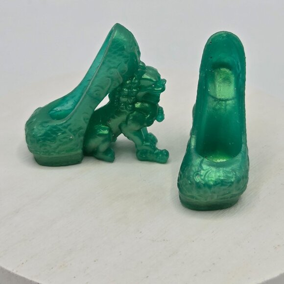 Monster High Scaremester Jinafire Long Green Foo Dog Asian Shoes - Picture 1 of 3